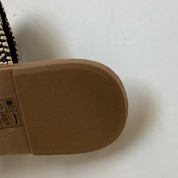 Pierre Dumas Sandals – Black & Woven Strap – Size 9 – New Without Bo - Picture 4 of 8